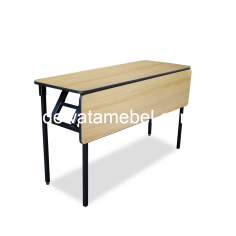 Meeting Table - Multimo Focus 120 Tutup HPL / Light Brown